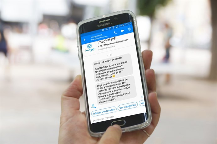 Chatbot d'ImaginBank                