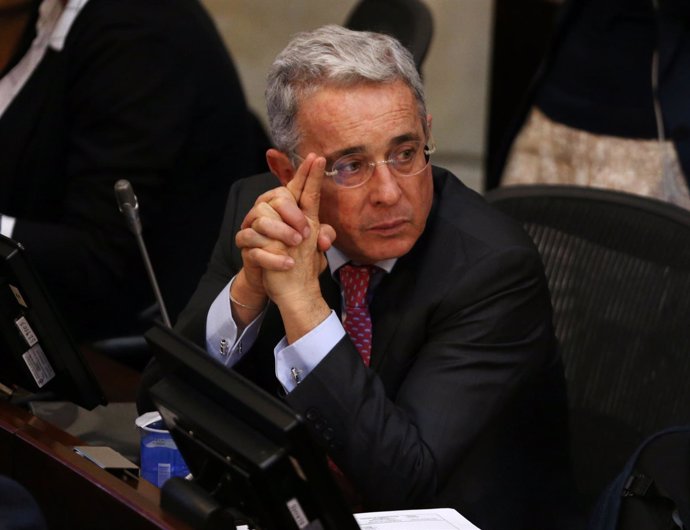 El ex presidente colombiano Álvaro Uribe