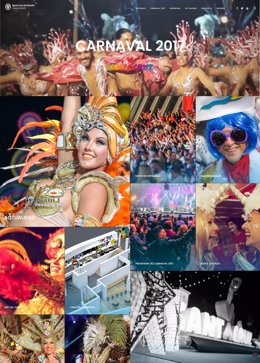 Web del Carnaval de Santa Cruz de Tenerife