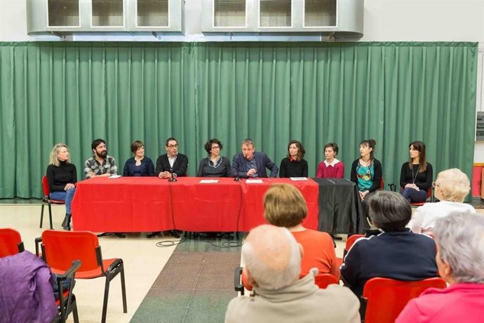 Presentación de Barrios creando, creando Barrios 