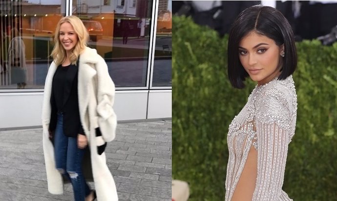 KYLIE MINOGUE Y KYLIE JENNER