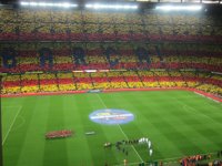 Un mosaico en el Camp Nou reclamará la acogida de refugiados en el Barça-Atlético de Madrid