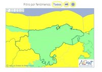 Cantabria estará mañana en riesgo por nieve y fenómenos costeros