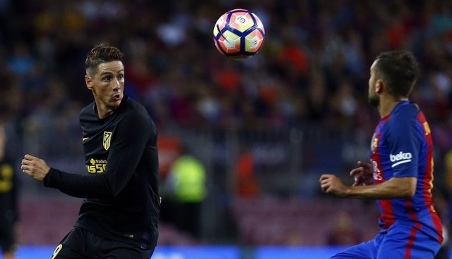 Fernando Torres y Jordi Alba