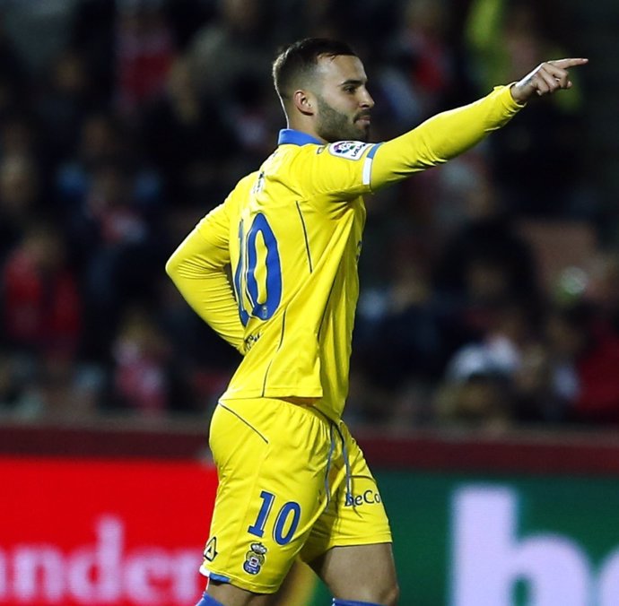 Jesé Rodríguez en su debut con Las Palmas