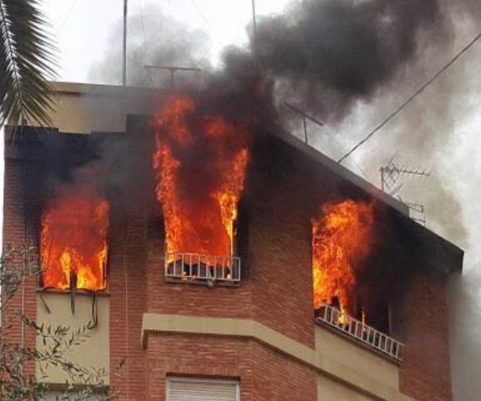 Incendio en Vila-real