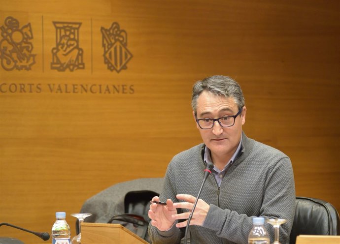 El Síndic de Comptes, Vicent Cucarella, en las Corts