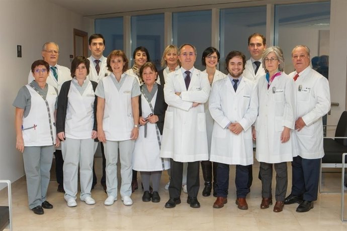 Especialistas de la Clínica Universitaria.