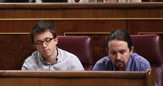 Íñigo Errejón y Pablo Iglesias