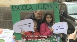 Imatge del projecte de l'escola Lluçanès