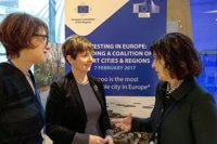 Tapia expone en Bruselas el caso de Euskadi como "región pionera en eficiencia y sostenibilidad urbana"