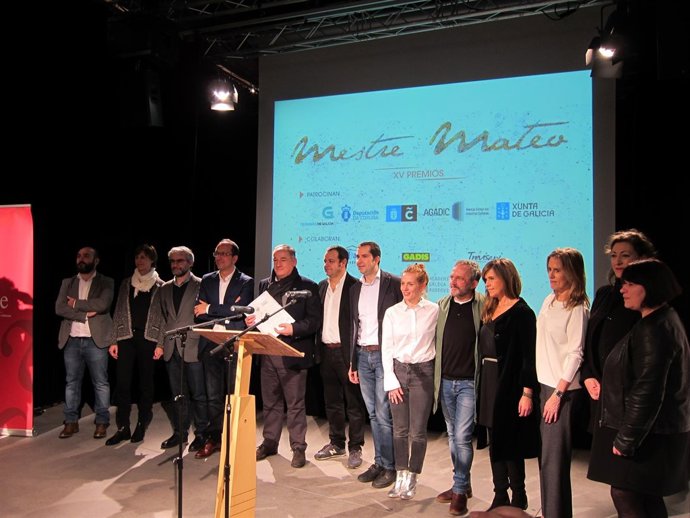 Candidatos a los premios Mestre Mateo de la Academia Galega do Audiovisual