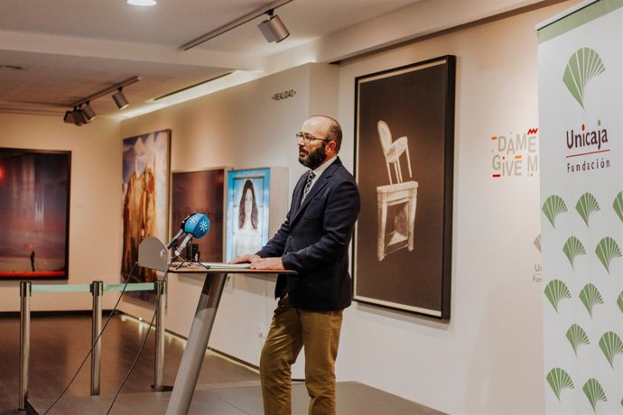 Inauguración de la exposición de arte contemporáneo de la Fundación Unicaja