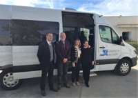 La Diputación contribuye al nuevo  vehículo adaptado para enfermos de Alzheimer de Rota