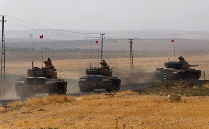 Tanques turcos en Siria. 