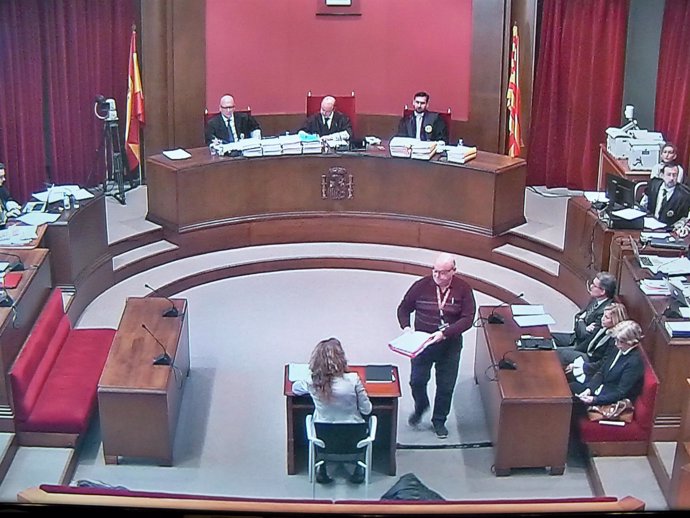 Tercer día del juicio a Artur Mas, Joana Ortega e Ireene Rigau por el 9N