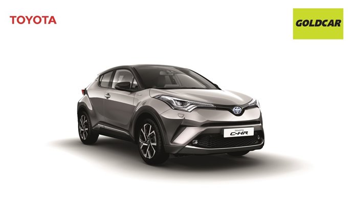 Toyota C-HR cedido a Goldcar