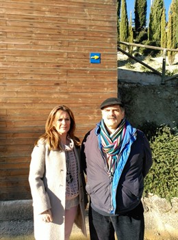 Nueva señalización del Camino Mozárabe de Santiago