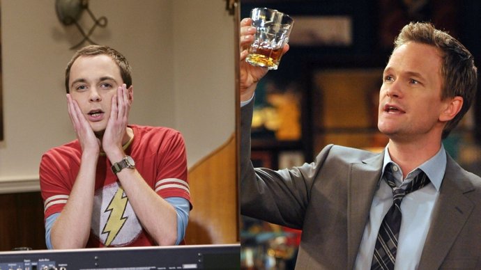 Sheldon Cooper y Barney Stinson