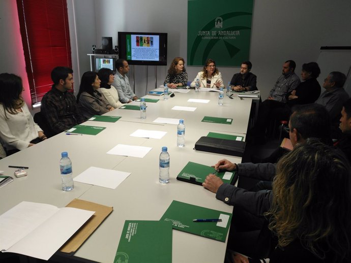 Reunión con responsables de los clubes beneficiarios de las ayudas.