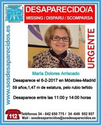 Desaparece una vecina de Móstoles de 59 años