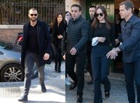 Dakota Jonhson y Jamie Dornan disfrutan en Madrid de la gastronomía española