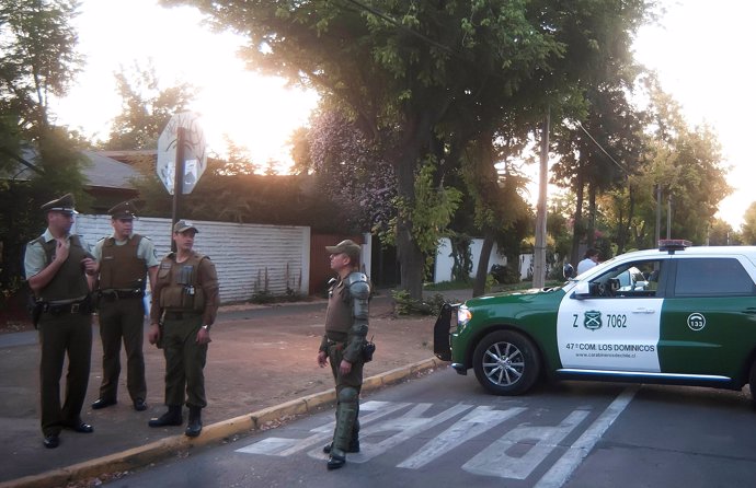 Carabineros investigan una explosión en el domicilio del presidente de Codelco