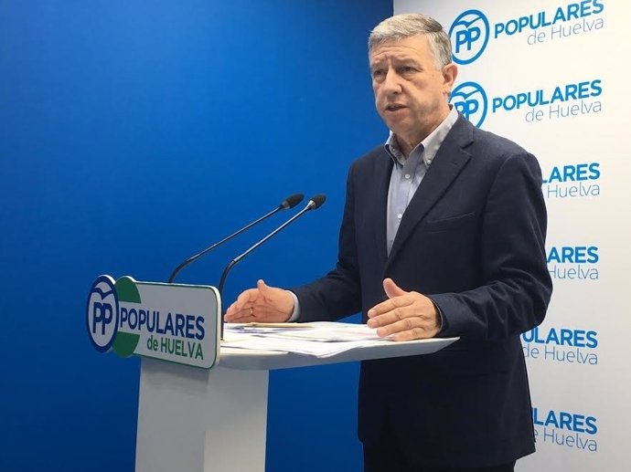 El diputado nacional del PP de Huelva Carmelo Romero. 