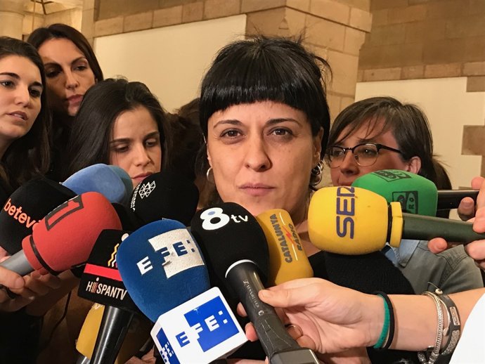 A.Gabriel, diputada de la CUP en el Parlament