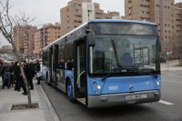 La línea de la EMT que une la Cañada Real con Vicálvaro se estrena "sin incidentes"