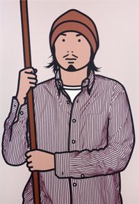 Las figuras humanas de Julian Opie llegarán a Valencia con una retrospectiva de 15 años en Fudación Bancaja