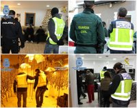 Desmantelada una organización criminal con base en Alguazas dedicada a la distribución de armas de fuego