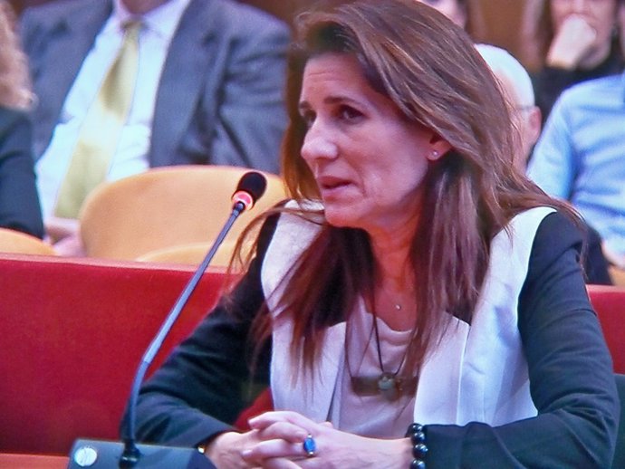 L'exdiputada d'ERC Gemma Calvet declara com a testimoni en el judici del 9N 