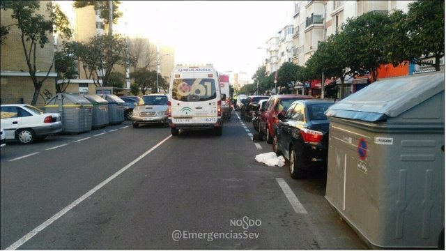 Accidente en La Barzola