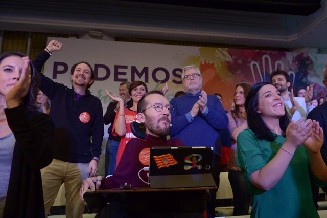Pablo Iglesias, líder de Podemos, presenta candidatura para Vistalegre II
