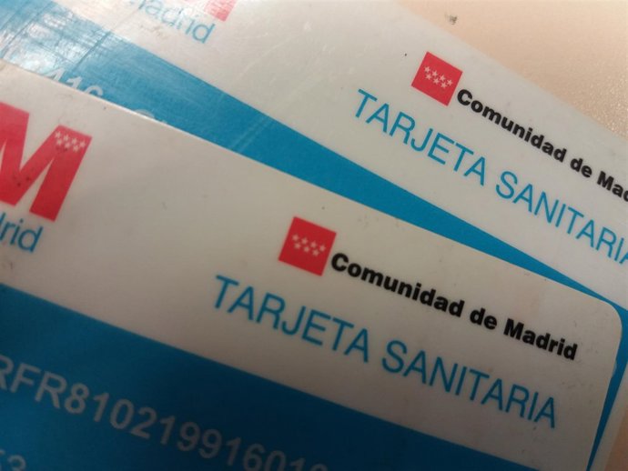 Tarjeta sanitaria de la Comunidad de Madrid