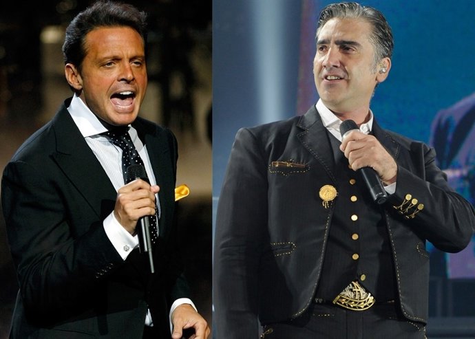 Luis Miguel y Alejandro Fernández/ Getty