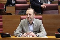 Marí (Cs) remite a Giner para explicar la situación de Aguar porque él solo es "un mero portavoz" en las Corts