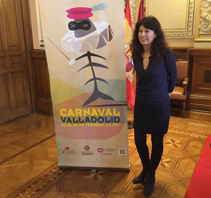 La concejal de Cultura y Turismo, Ana Redondo, en la presentación del Carnaval