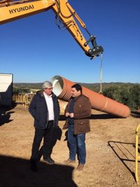 Casi 500.000 euros de inversión para evitar que se desborden los colectores en Marmolejo