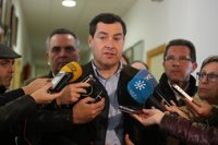 Moreno destaca el peso de Andalucía en el Congreso del PP y espera un "proyecto renovado"