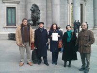 Unos 20 colectivos recaban apoyo de PSOE, Podemos, Esquerra y Bildu contra las inmatriculaciones de la Iglesia