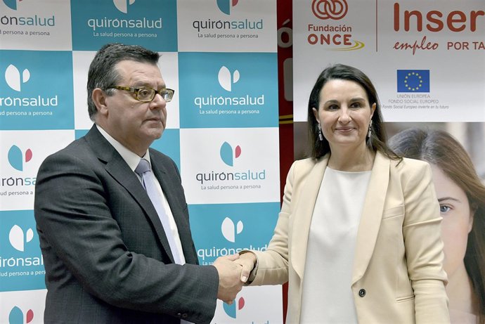 Acuerdo Quirónsalud y Fundación ONCE