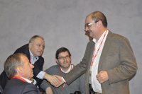 Lambán defiende la democracia representativa y dice que "no tiene sentido" ninguna otra fórmula en el PSOE