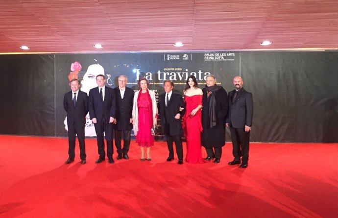 La Reina Sofía, Valentino, Monica Bellucci, Plácido Domingo y autoridades