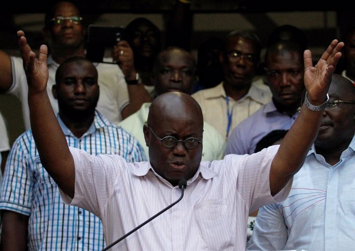 Presidente electo de Ghana, Nana Akufo-Addo