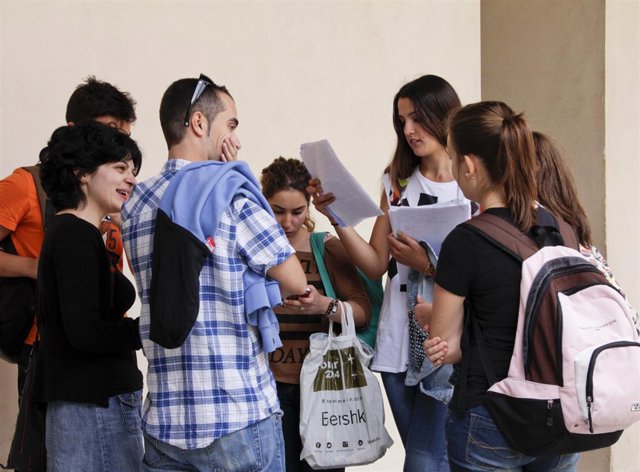 Selectividad, PAEG, exámenes, estudiantes, alumnos, universidad