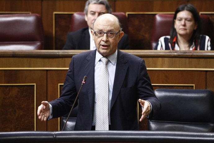 Cristóbal Montoro en el Congreso