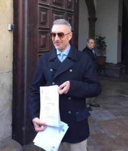 Juan Carlos Navarro, abogado de Francisco Correa a su salida del TSJCV