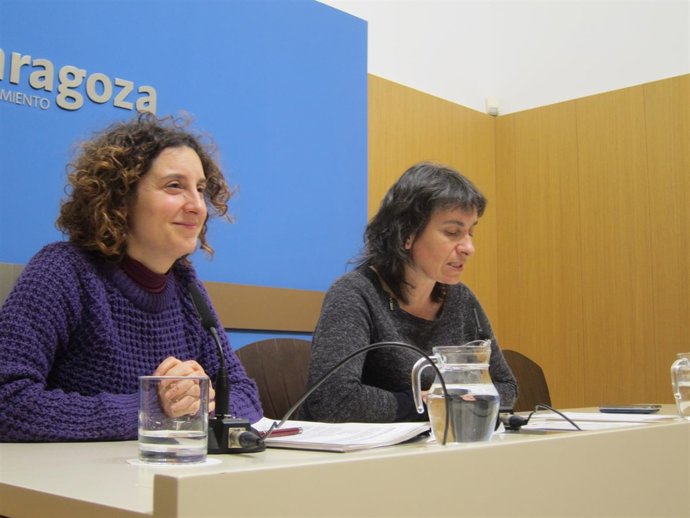 Arantza Gracia y Luisa Broto              